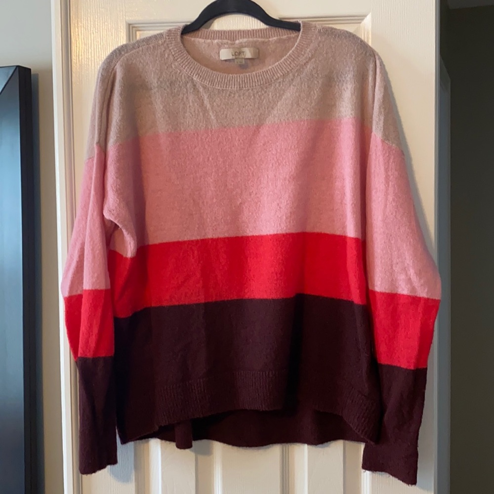 Loft striped sweater